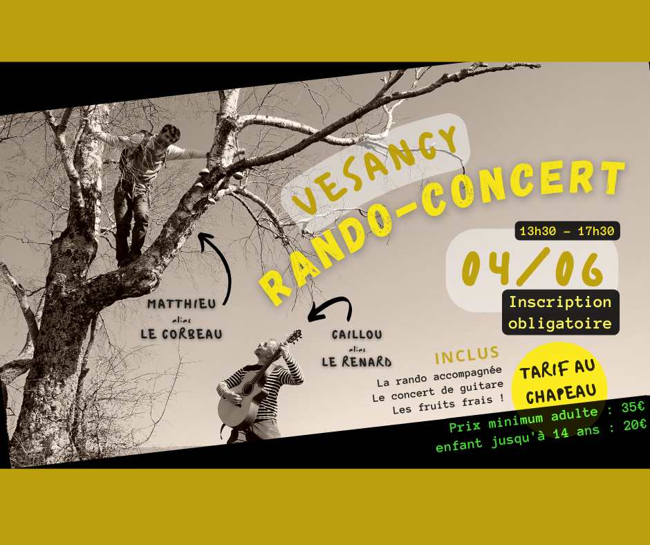 RandO Concert - du Pépin à la pomme